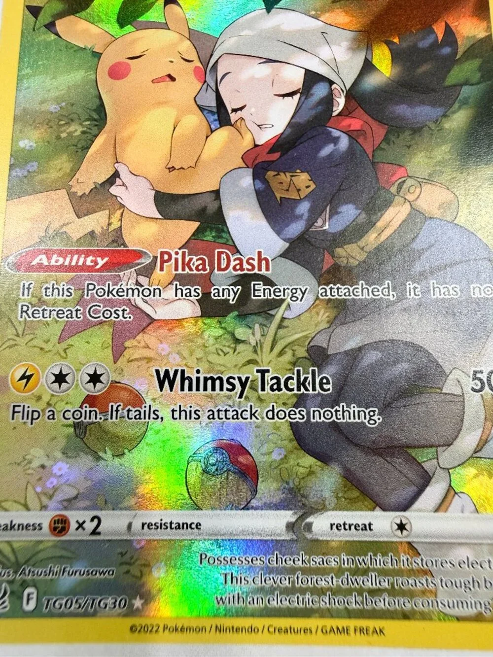 Pokemon Sword & Shield Lost Origin Full Art PIKACHU Excellent Condition